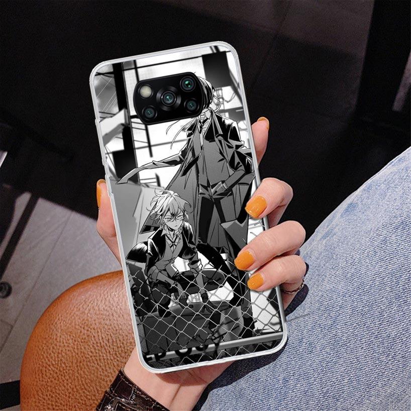 Bungo Stray Dogs Double Black Phone Case For Xiaomi Poco X7 X6 X5 Pro F7 Ultra Redmi 15C 15 13C 13 12C 12 10 10A 10C 9 9A 9C 9T