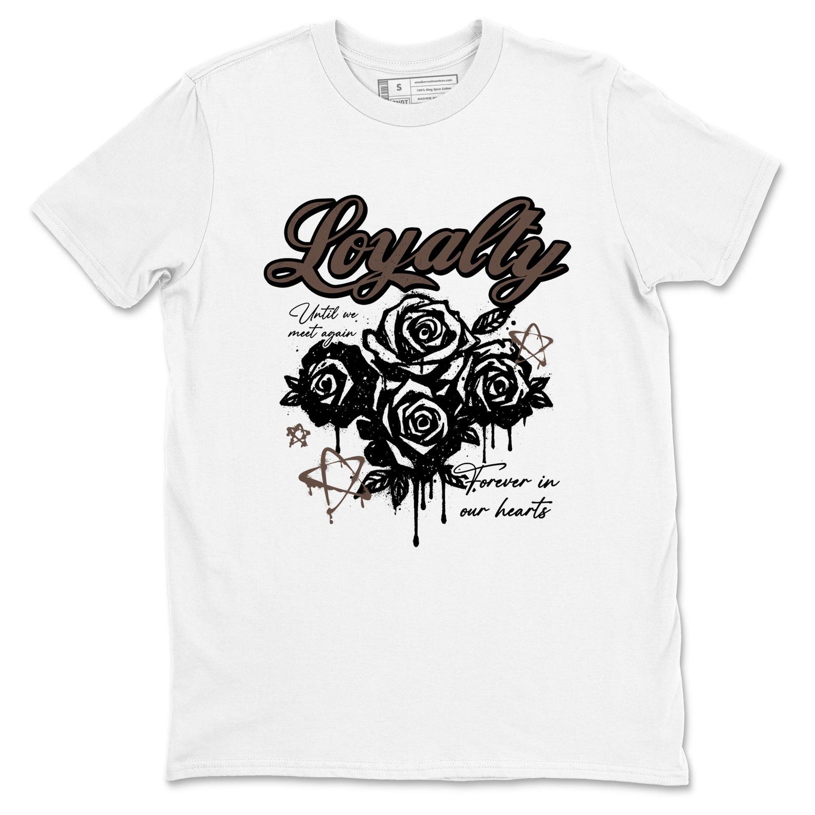 Loyalty graphic tee. Streetwear graphic T-Shirt. Matching 4s Cave Stone 4XL