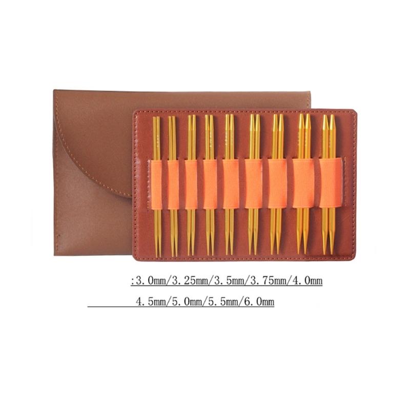 3.0mm-6.0mm Knitting Needle Set Crochet Hook Set Interchangeable Circular Needle Circular Knitting Needle Set