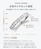 LEGAN Half Eternity Ring with Rail Size 7 10 pt900 Natural Diamond Engagement Wedding Ring for Made in Japan Setting, Platinum, [0.3ct / Stones],
