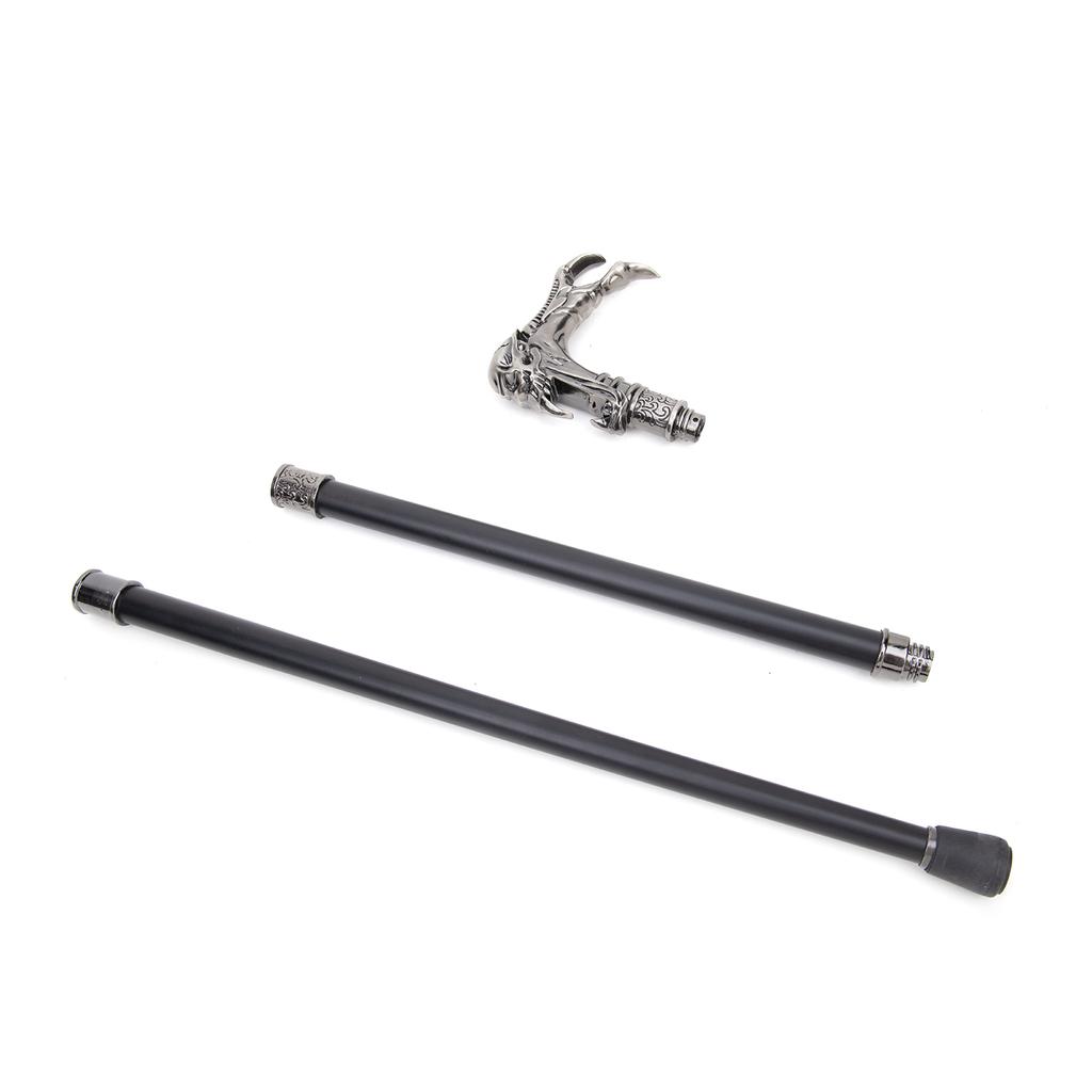 Ghost Skull Head Vycházková hůl Dekorativní Vampire Cospaly Vintage Party Módní vycházková hůl Halloween Crosier 93cm