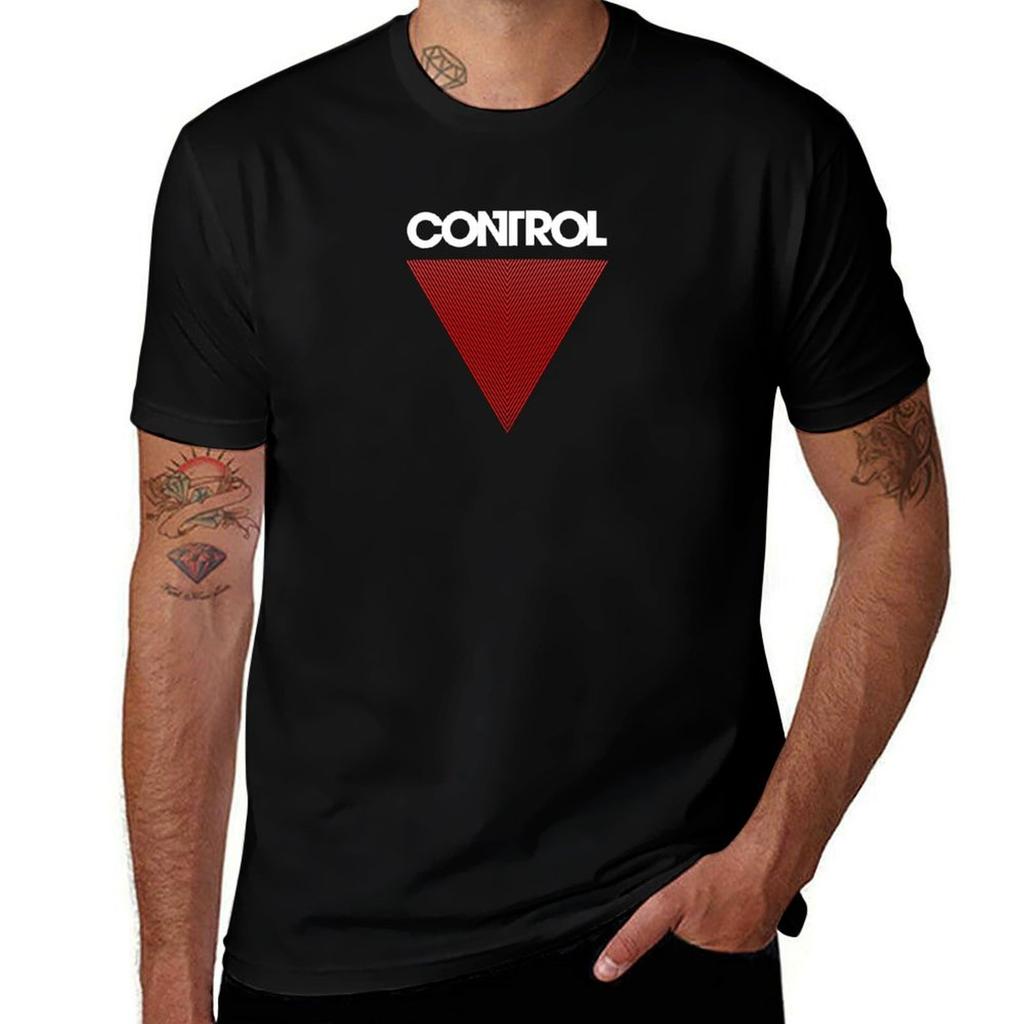Control Inverted Red Triangle Tshirt Holiday Vacation Tee Shirt