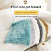 Machine Washable Luxurious Plush Pet Blanket for Cats & Dogs - Winter Warmth Comfort Mat for Nests and Sofas