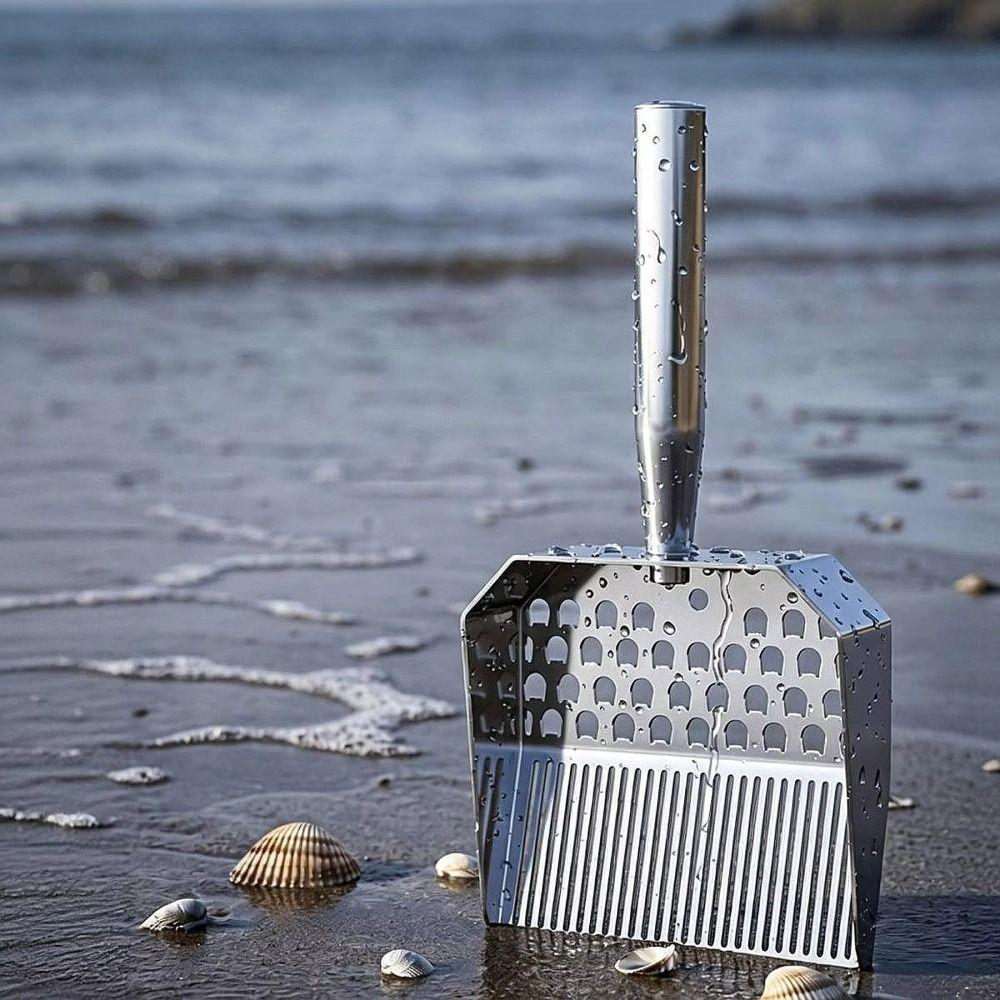 Multipurpose Beach Sand Sifter Easy To Clean Filter Sand Shells Dipper Sand Filter Tool Pet Litter