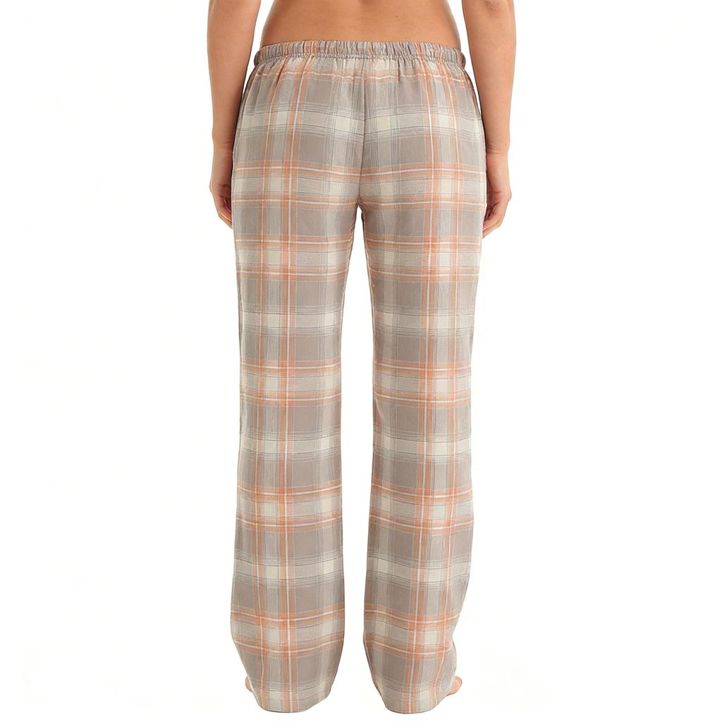 Womens Pajama Pants Sleepwear Casual Drawstring Elastic Waist Pants Comfy Straight Yoga Loose Trousers