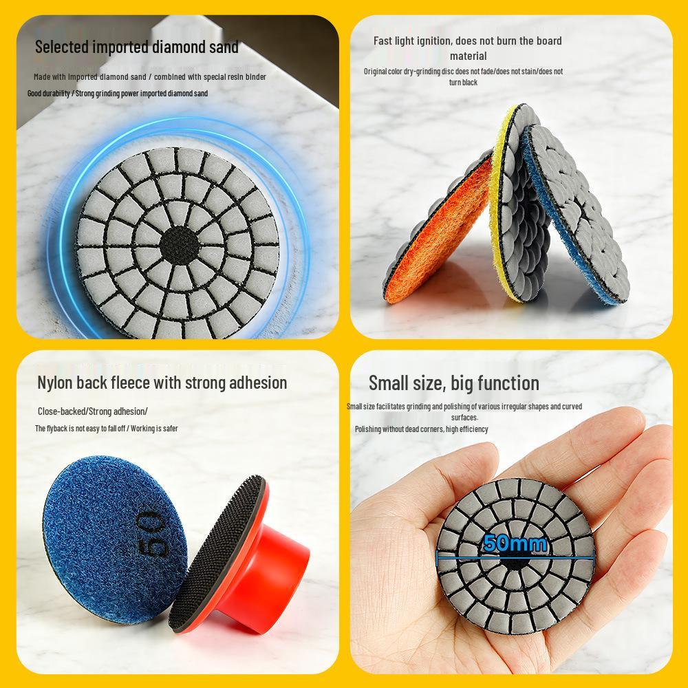 2-Inch Marble Diamond Dry Grinding and Polishing Pad