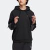 adidas Originals Trefoil Ww Hoody Solid Print Small Logo Hoodie Long Sleeve Men Hoodie Black IC8157