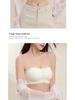 Non-Slip Seamless Push-Up Bandeau Bra for Small Chest – Invisible Strapless Cup, Anti-Exposure Design