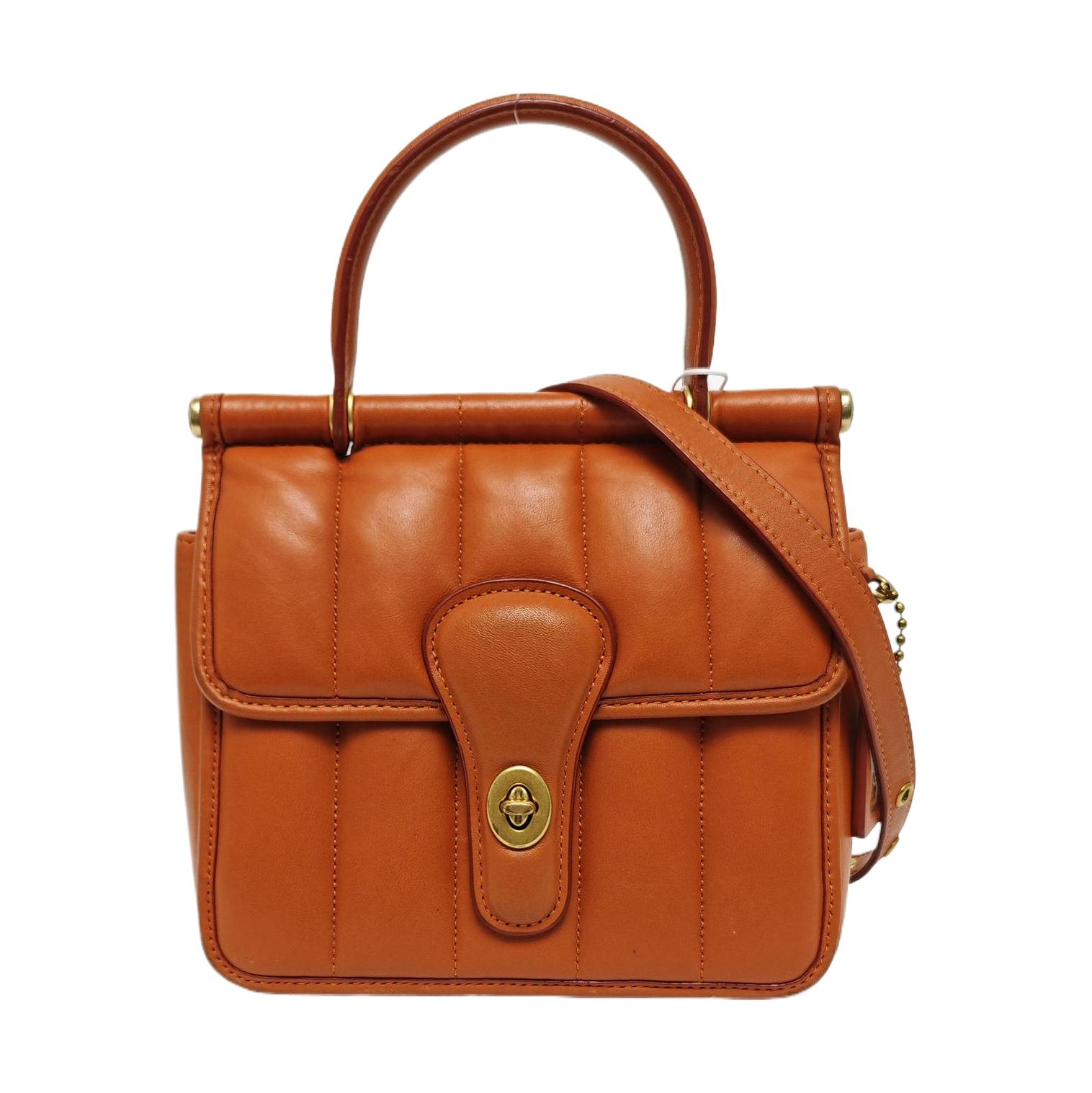 [Pre-Owned] Willis 18 Classic Quilted Lambskin Tote Crossbody Shoulder Bag - Very Good #1CGKMXJ ONE SIZE