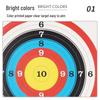 Thickened Suction Cup Archery Target Sticker with Adhesive Backing