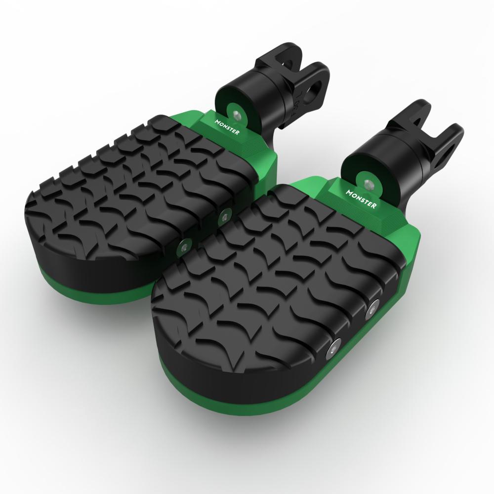 Motorcycle Adjustable Front Footpegs Footrest For Ducati Monster 620 2006-2007 696 2008-2014 796 797 1100 Multistrada 1100/S