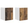 Wall Mounted Cabinet PORTO 2 Pcs Reclaimed Wood Look 30 X 31 X 40 Cm Engineered Wood