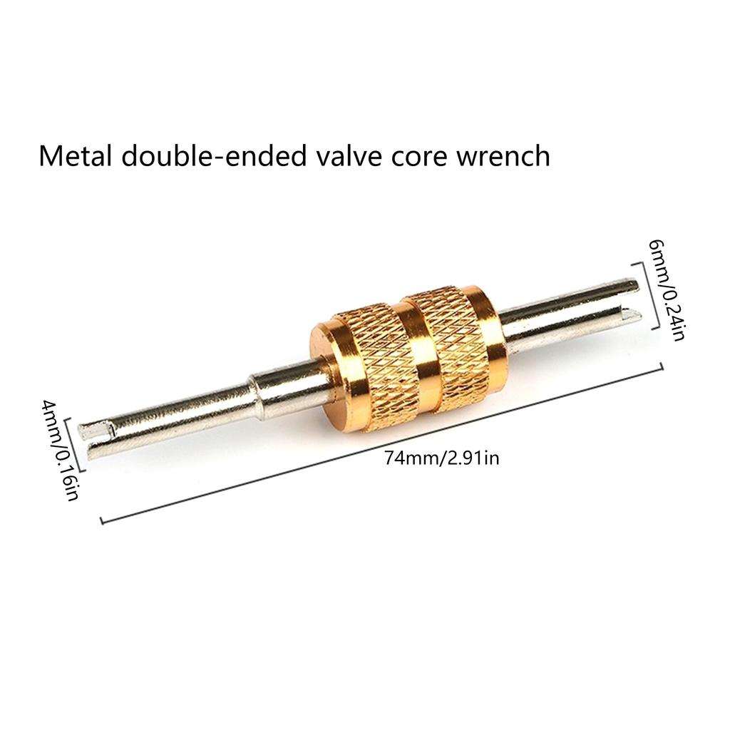 Kompleksowy zestaw narzędzi do odłączania przewodów czynnika chłodniczego klimatyzacji samochodowej Zawiera usuwaki rdzeni zaworów do konserwacji pojazdów