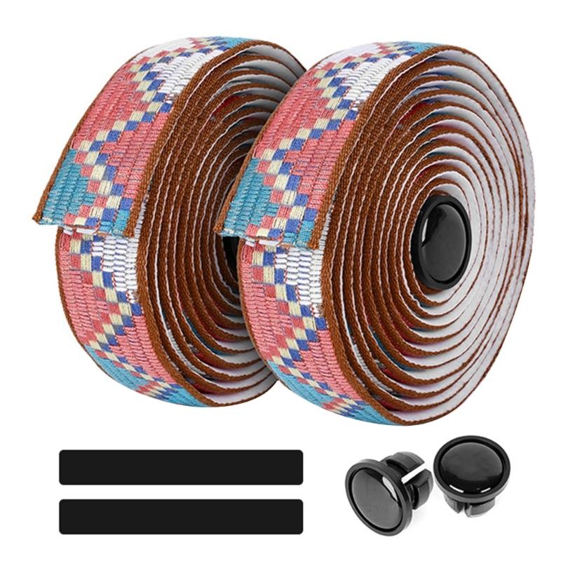 

2Pcs Cycling Bicycles Handlebar Tape Bikes Handle Wrap Handlebars Tape NonSlip Bikes Handlebars Tape AntiVibration Wrap 1