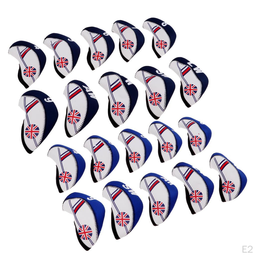 Golf Iron Durable Club Covers for head Set