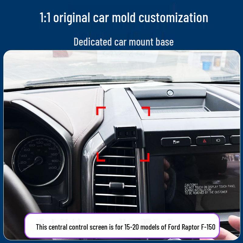 Car Phone Holder for Ford F-150 Raptor - Navigation Mount Accessory