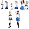Exquisites Fairy Tail Lucy Heartfilia Cosplay Kleidung Uniform Kostüm Set Für Partys