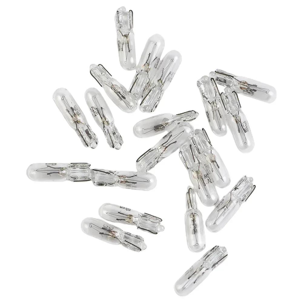 Parts Bulbs Accessories 20PCS Car Dashboard Light Instrument Panel Bulb Replacement Set T5 286 Warm White 1.2W