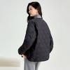 V-neck light down jacket women's liner winter new short style foreign style base warm rhombus white thin coat