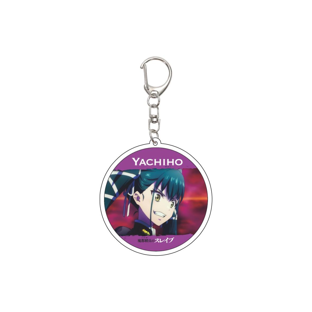 

55MM Anime Mato Seihei no Slave Keychain Uzen Kyōka/Azuma Himari/Tatara Konomi Key Chain Acrylic Model Plate Christmas Gifts 55MM