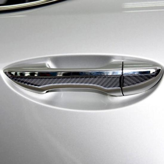 4pcs Carbon Fiber Car Exterior Door Handle Cover For Toyota Corolla 2014-2018