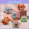 Baby Soft Plush Rattle Ball With Grasping Training For Newborn Sensory Development