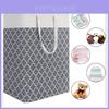 Spacious Foldable Storage Bag Durable Canvas Laundry Basket For Home Or Travel