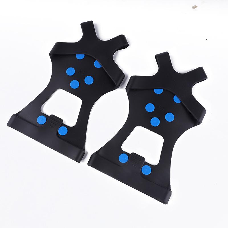 Silicone Ice Cleats: Outdoor Anti-Slip Shoe Covers with Spikes (8, 10, 24-Tooth & 5-Spike Options)