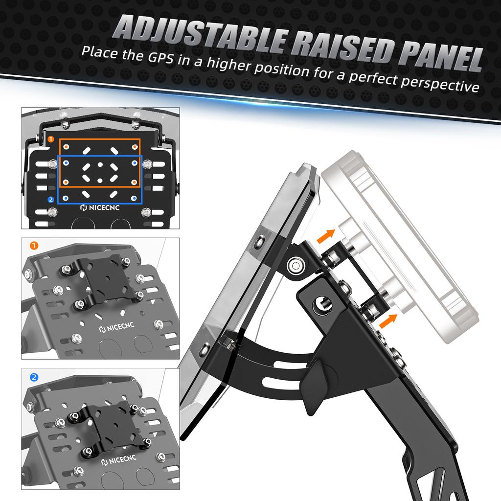 GPS Mount Bracket Mini Fairing Kit For KTM EXC 300 SXF 450 Husqvarna TE 300 GasGas EC 300 Beta RR 300 Honda Yamaha Suzuki Sherco