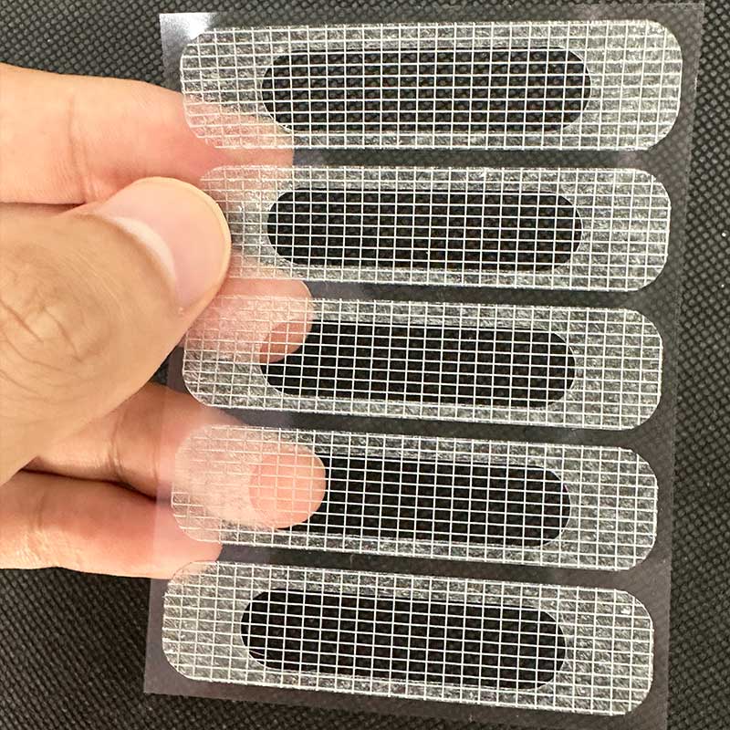 10PCS Window Screen Repair Patch Mosquito Proof Mesh Sticker for Exhaust Grille Drainage Holes Invisible Hole Paste