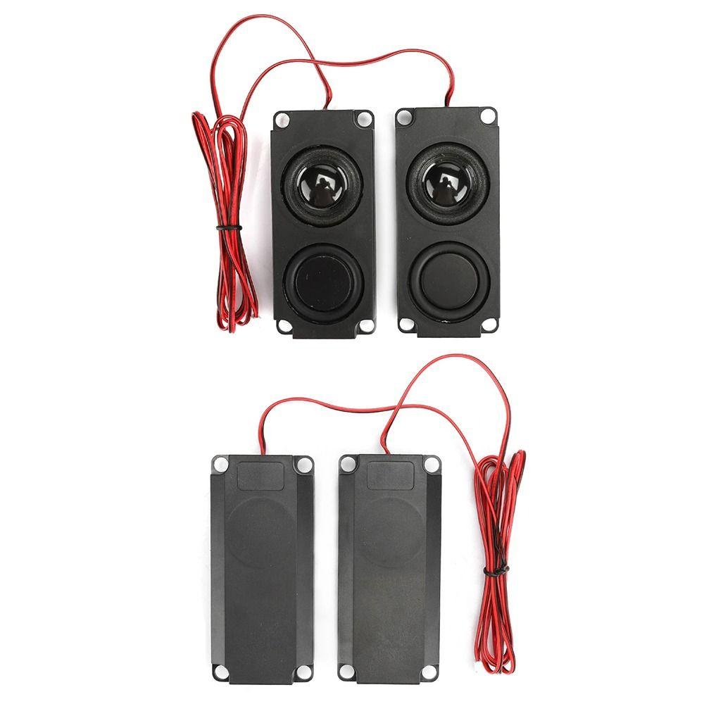 2Pcs 40mm Audio Cavity Speaker  for LED TV Monitor Portable Audio Equipment
