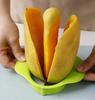 Edelstahl Mango Schneider Obstwerkzeug Mango Kerngehäuseentferner Messer Obstschneider Leicht zu schälen und zu entkernen Haushalts Küchenhelfer