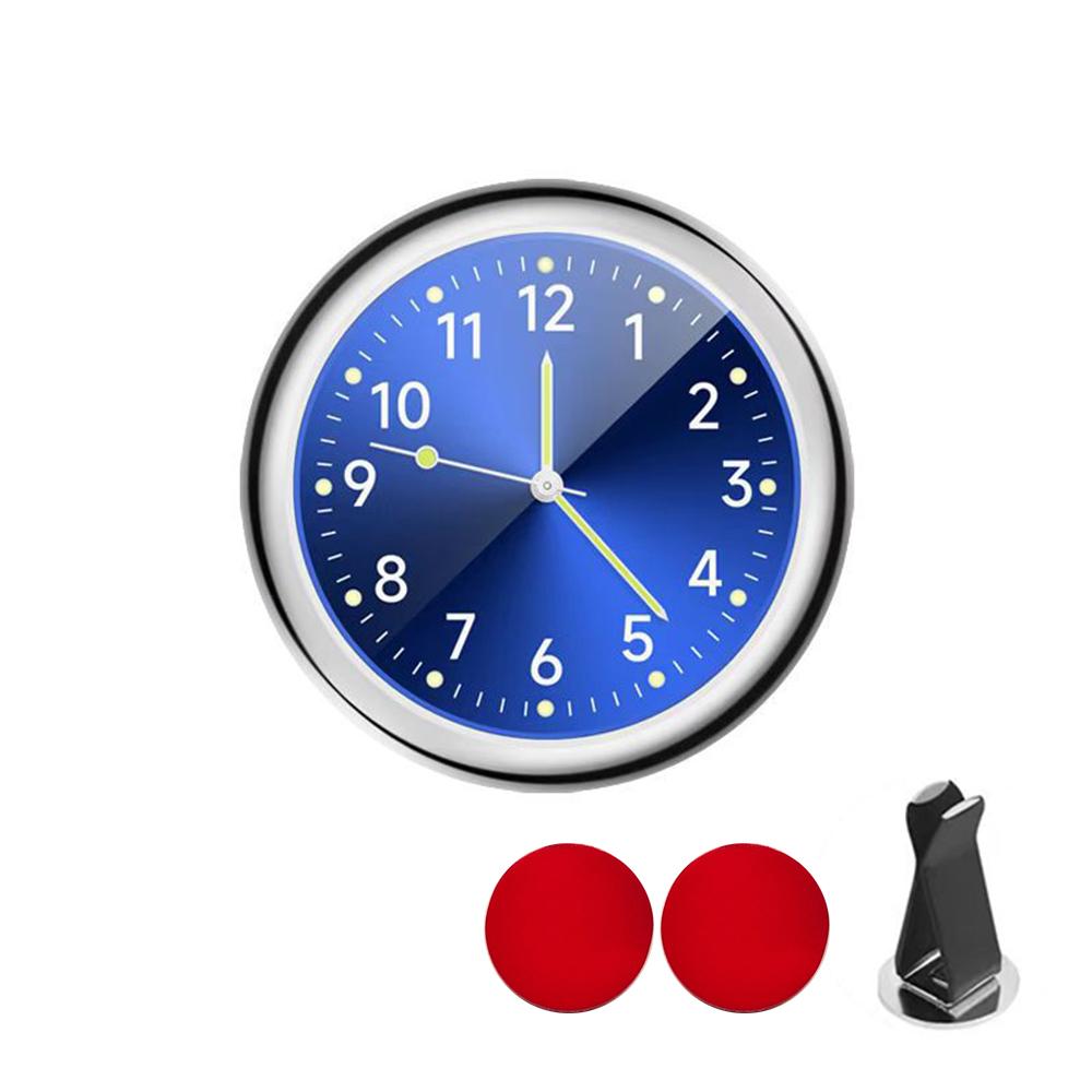 Car Quartz Clock Mini Watch Mini Electronic Clock Waterproof Bicycle Motorcycle Watch Auto Car Clock Dashboard Clock In Car