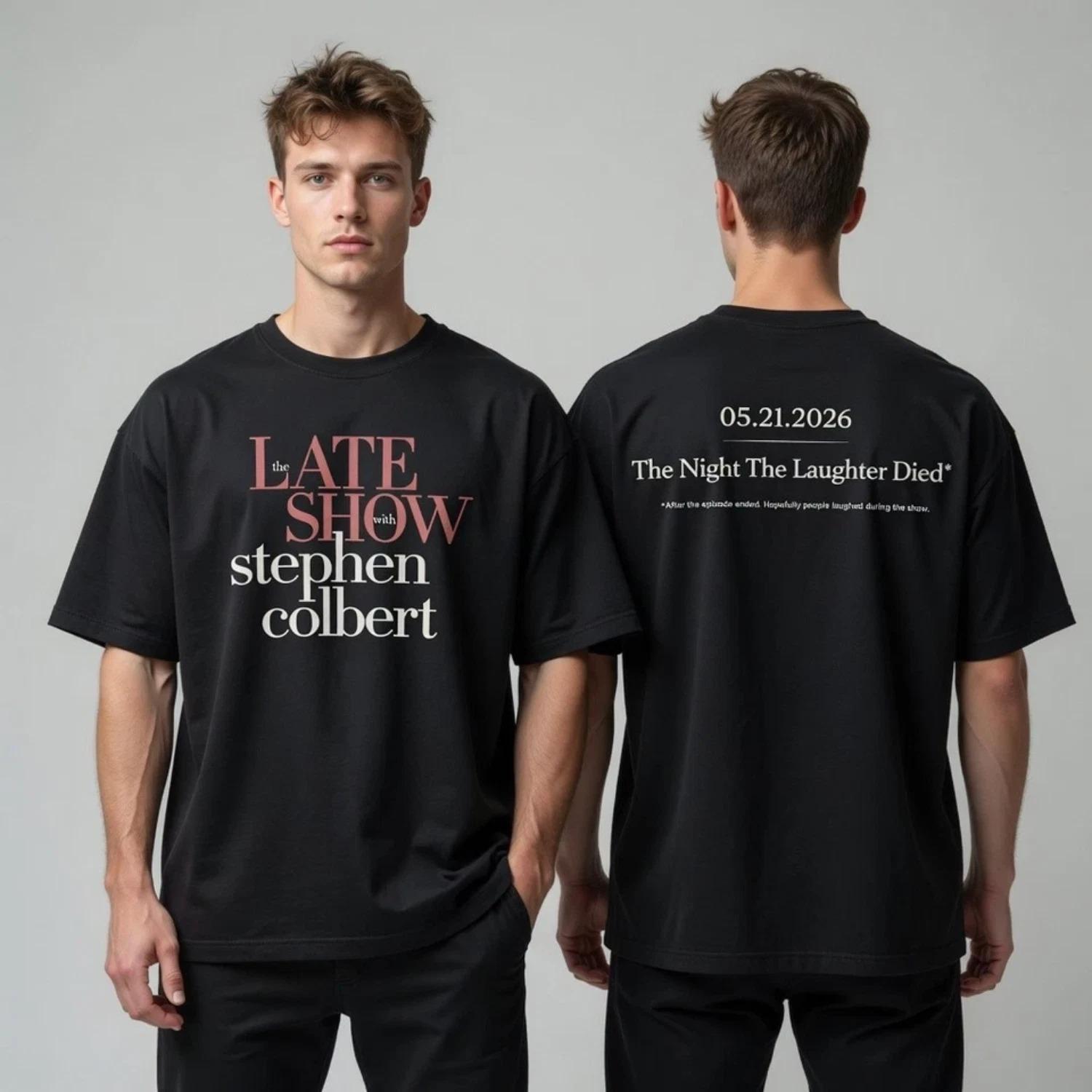 Talk Show Final Episode Style Graphic Tee Unisex Entertainment Shirt High-end Luxury Unisex Style Both of Men and Women S разноцветный