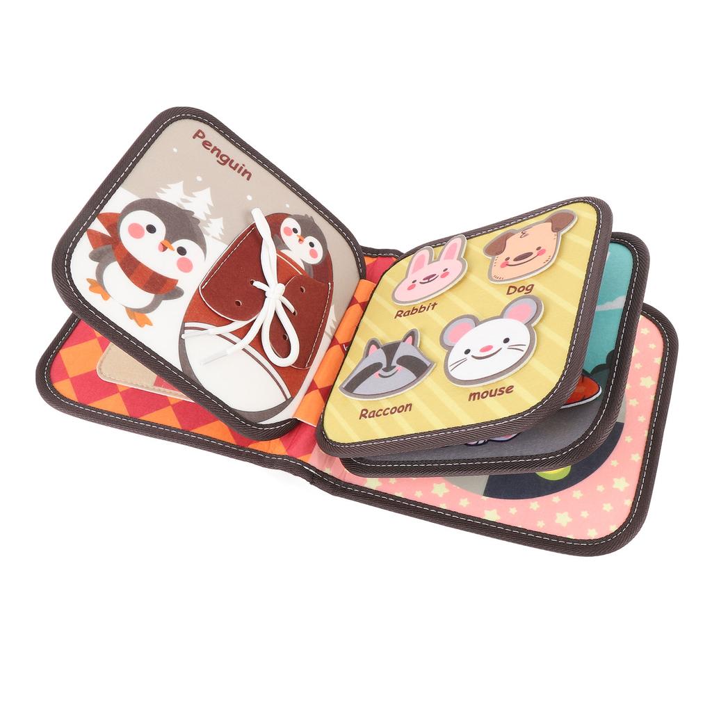 3D Activities Felt Story Book Preschool Learning Education Toy Cognition Felt Book for Toddlers Kids