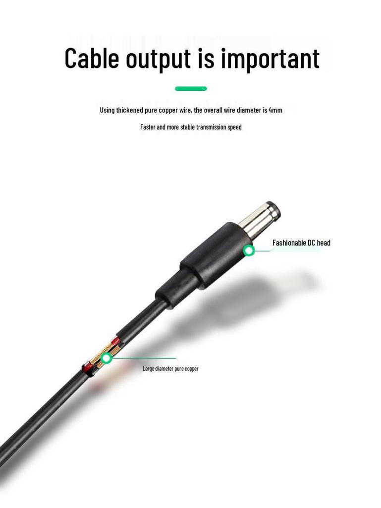 12V 1A/2A/3A Power Adapter & 5V 1A/2A/12V 2A/5A Cable for Fan/Router