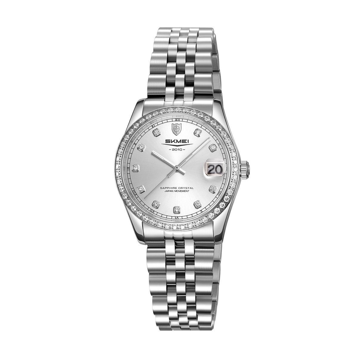 

Men s and women s watches waterproof calendar room gold quartz watch light luxury diamond business watch dealer