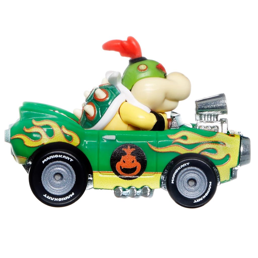 Hot Wheels Bowser Hot Rod 3 and HDB27 Green Jr./Fire (Ages up)
