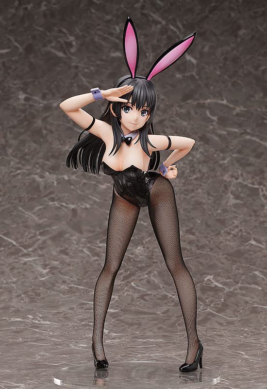 A Certain Scientific Railgun T Ruiko Saten Bunny escala figura de plástico pintada acabada Ver. 1/4