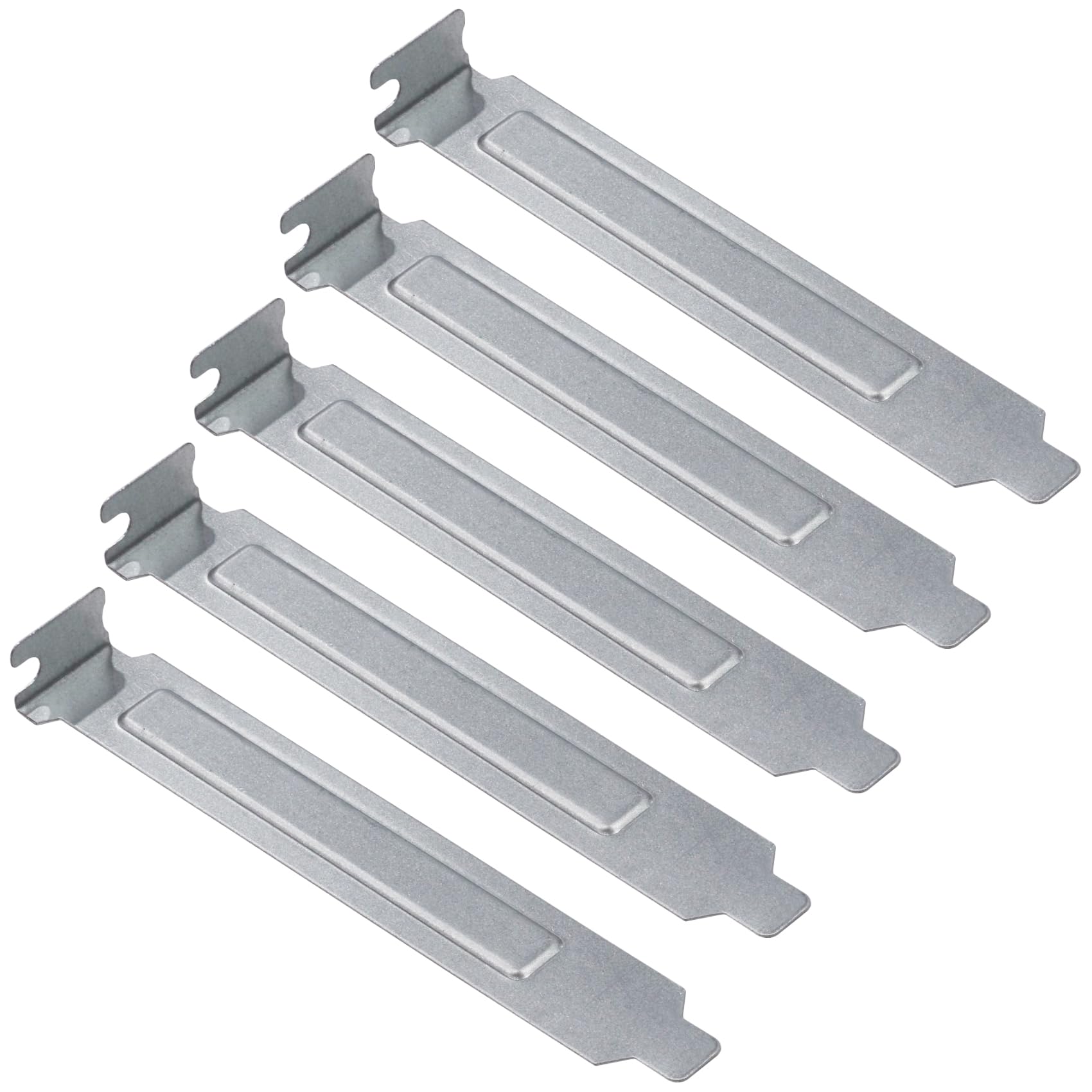 

Audiophile PCI Slot Cover No Screws Silver Set of 5 срібний