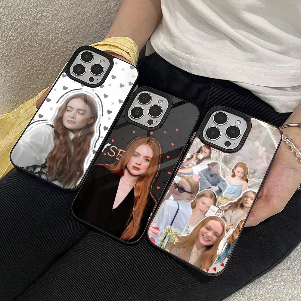1PC Actress S-sadie S-sink Phone Case for Iphone 17 16 15 14 Air 13 12 11 Pro Max Mini Plus Fundas Shell PC+TPU Cover