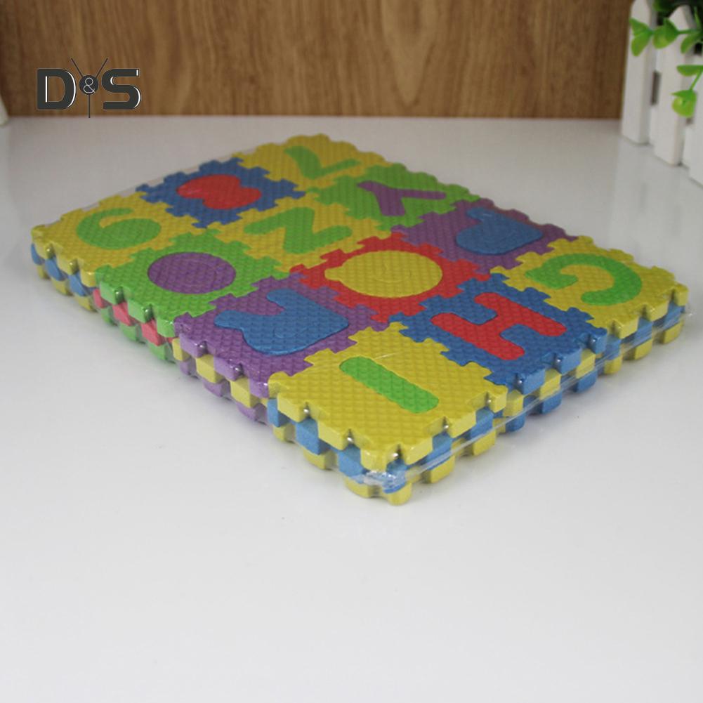 Alphabet Numbers Puzzles Crawling Foam Floor Mat Education Toy