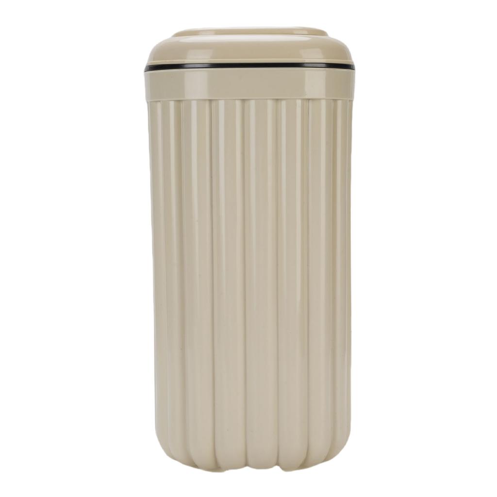Slim Trash Can with Lid Bathroom Garbage Can with Pop Up Lid Waste Basket for Bathroom Kitchen