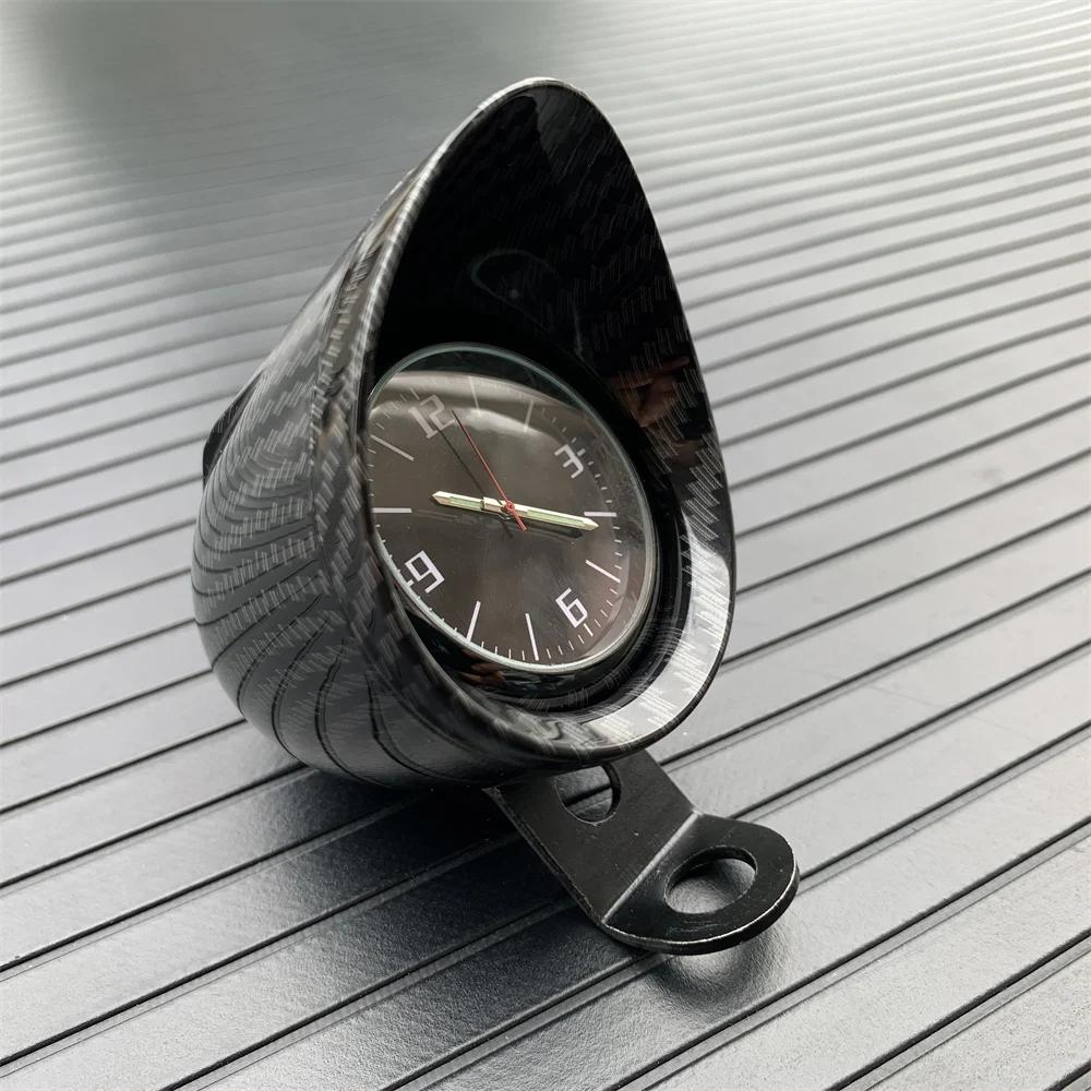 Motorcycle Clock Waterproof Electric Bike Handlebar Mount Quartz Watch Luminous Clock Moto Accessories Universal