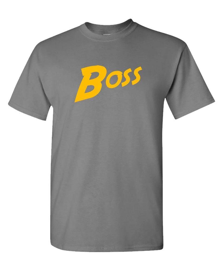THE BOSS - Unisex Cotton T-Shirt Tee Shirt M