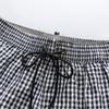 Men's Gingham Casual Shorts – Elastic Drawstring Waist Pocket Shorts for Summer Daily & Streetwear