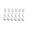 6 Stück Heavy Duty Glas Tischabdeckung Anhänger Winddicht Tischdecke Haken Hochzeit