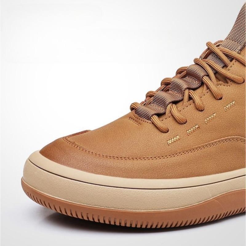 Fashion Fashion Genuine Leather Shoes for Men 2025 Original New Comfortable Thick Bottom Casual Shoes Loafers Male Luxury Sneaker Hombre