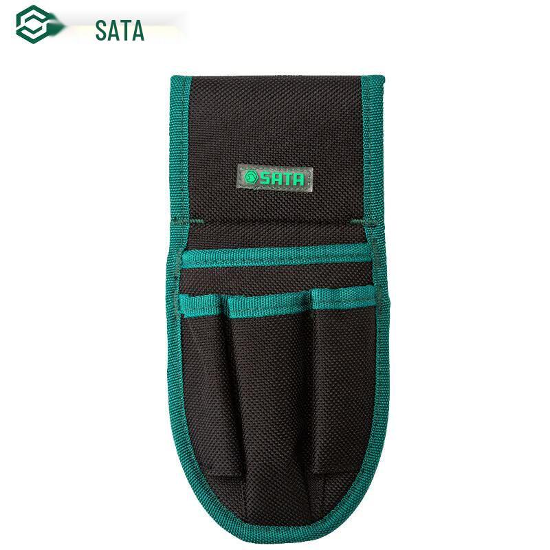 SATA 95211 4-Pocket Canvas Tool Waist Bag Small