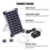 Solar Oxygen Pump Fish Tank Oxygenator Aquarium Oxygen Aerator Pond Aerator